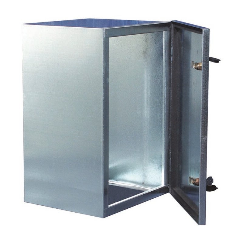 Coffret étanche en acier inoxydable pour compteurs de gaz Coffret étanche en acier inoxydable pour compteurs de gaz h60 l40 p25