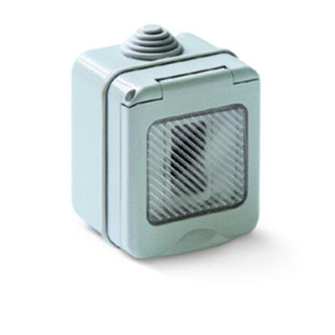 CASSETTA TONDO DA PARETE P/ESTERNO 1P IP55- 1,0 pz