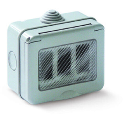 CASSETTA TONDO DA PARETE P/ESTERNO 3P IP55- 1,0 pz