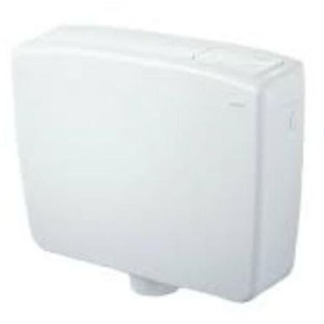Cassetta wc doppio scarico abs bianco per installazione laterale bampi csiry002