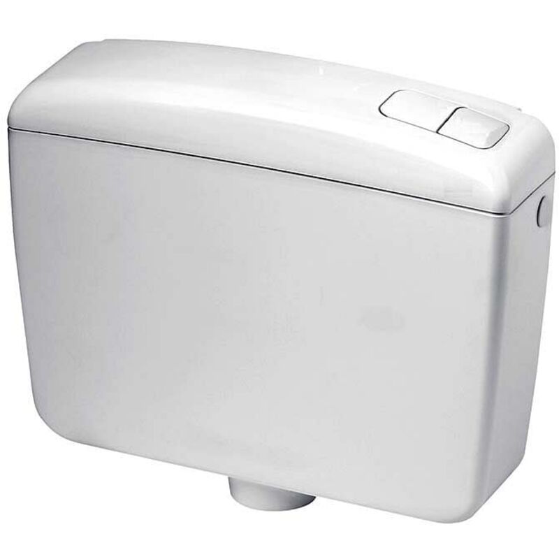 Cassetta WC Esterna A Leva Kariba Super Eco - 9 Litri Regolabile, Pratica E Silenziosa - Foto 4