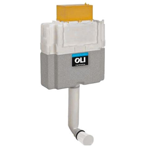 Cassetta wc incasso sottofinestra Oli Expert Plus con sistema a doppio scarico 6/3 litri