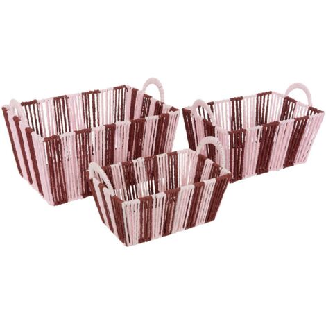 Cassette cherie rosso granato 37x18cm - Atmosphera créateur d'intérieur