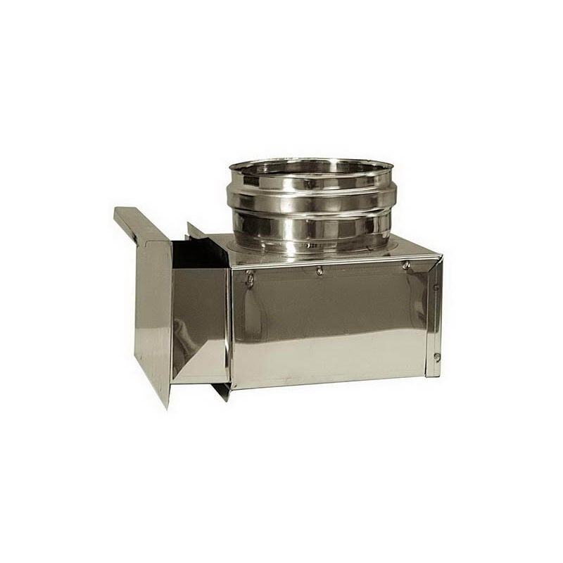 Cheminee Boite a cendres cheminee DN 80