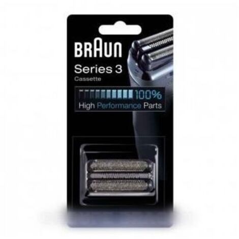 cassette de rasage 32s series3, argent pour petit electromenager BRAUN