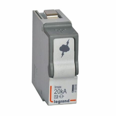 Cassette de remplacement N PE pour parafoudre basse tension typeT2 Imax 20kA (412298)