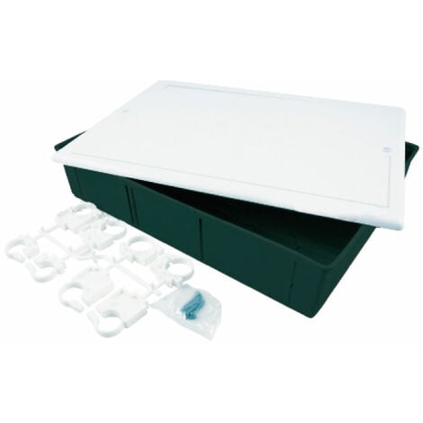 CASSETTE DI ISPEZIONE IN PLASTICA PER COLLETTORI MM 500x240x80 TIEMME RACCORDERIE SPA