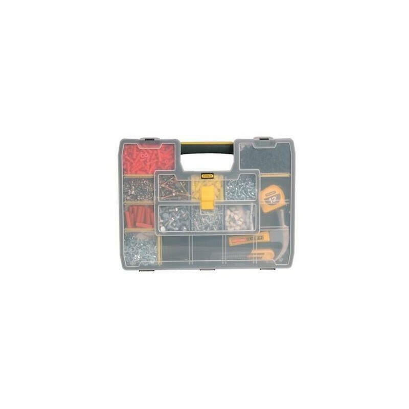 Image of Cassette cassetta porta oggetti utensili organizer stanley 1-94-745 cm 43x9x33