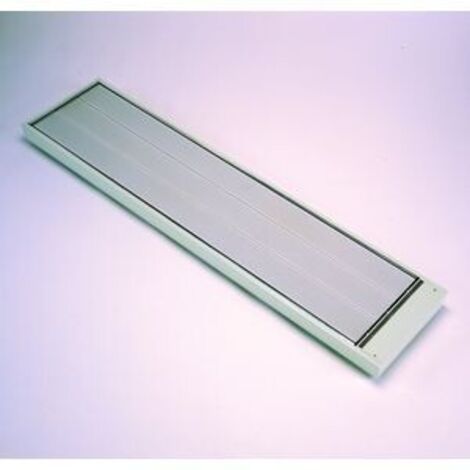 CASSETTE RAYONNANTE THERMOR SUNAIR Puissance: 600 W - Gamme: Basse température - Dimensions: 35 x 1193 x 593 mm