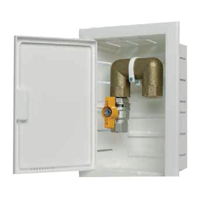 Cassettes encastrées avec collecteur à 2 voies