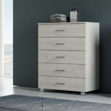 Cassettiera 5 Cassetti 81x44x103 cm - VARI COLORI DISPONIBILI
