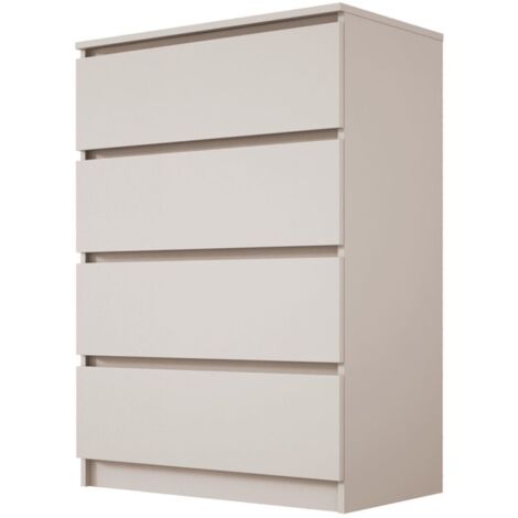 Cassettiera 5 cassetti, Antracite / Rovere Lancelot, 70 x 39 x 125 cm