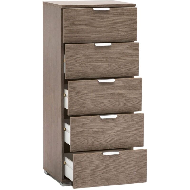 Cassettiera 5 cassetti per soggiorno cucina bagno