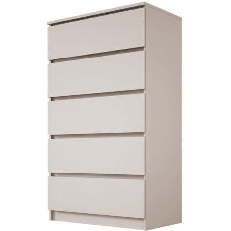 Cassettiera : 6 cassetti, Rovere Sonoma, 120 x 79 x 39 cm