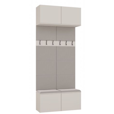 Cassettiera, bianca, 50 x 119 x 40 cm