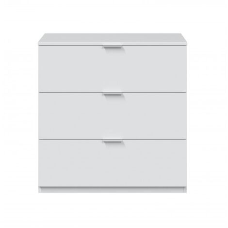 Cassettiera - Bianco 38x77x80h cm
