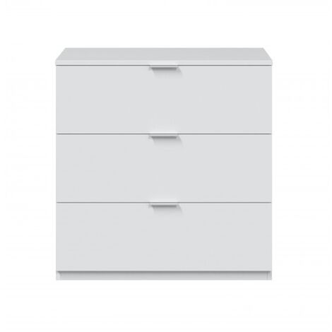 Cassettiera - Bianco 38x77x80h cm