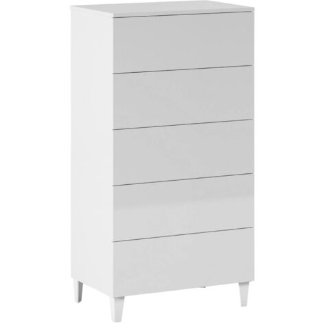 Cassettiera - Bianco 40x61x117h cm