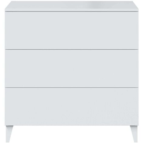 Cassettiera - Bianco 40x80x80h cm