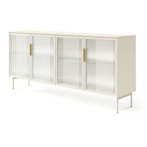 Cassettiera, cashmere, 177 x 81,2 x 39,8 cm