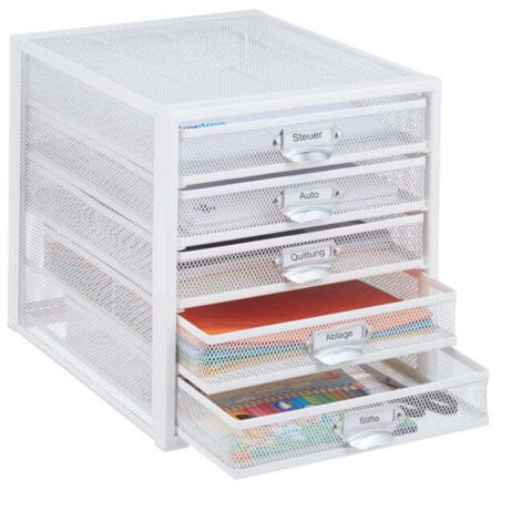 Cassettiera con 5 cassetti