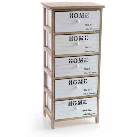 Cassettiera Decor Home 5 cassetti