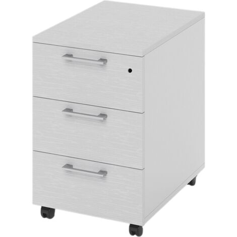 Cassettiera ibisco ufficio Bianco