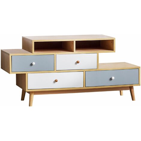 Cassettiera in legno da 4 cassetti Irvine