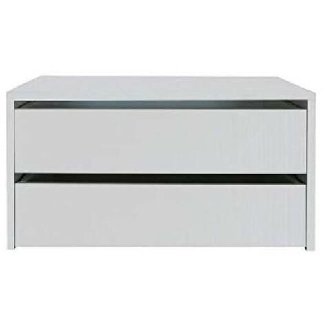 ARGONAUTA Cassettiera in legno per interno amadio colore Bianco cm H.50xL.86,5xP.45