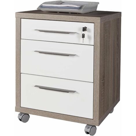 Disegno cassettiera 3c rov/bi cm 45x48,5x63h