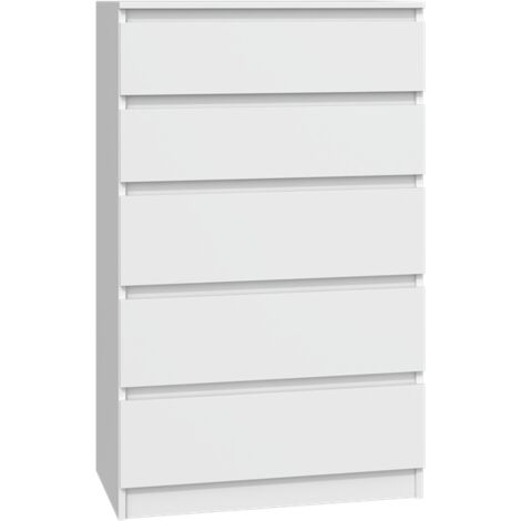 Cassettiera Malwa M5, BIANCO