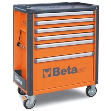 Cassettiera Mobile Con 6 Cassetti Orange - Beta C37/6-O
