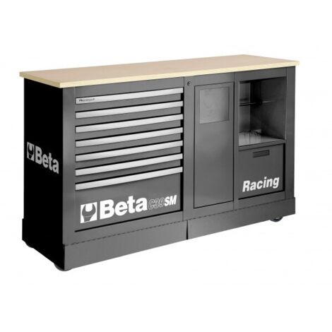 Cassettiera mobile racing sm  beta c39sm - Grey