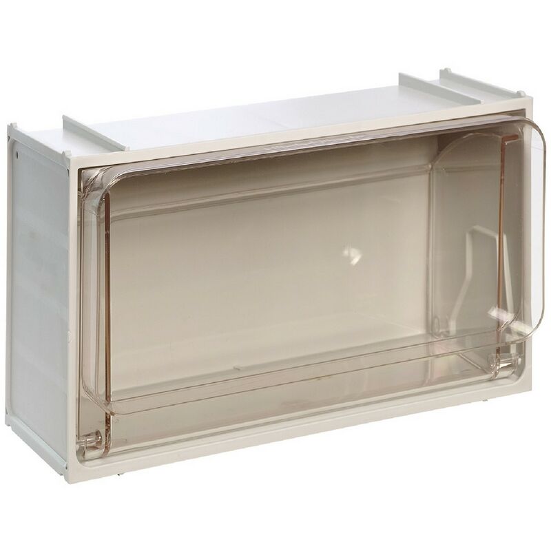 Image of Mobil Plastic - cassettiera modulare componibile 'crystal box' 3 cassetti - cm 60 x 15,5 x 17,5