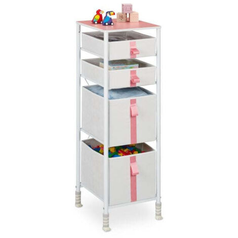 Cassettiera per bambini 4 cassetti