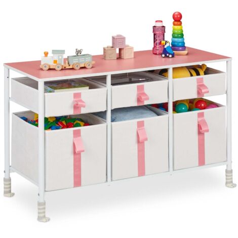 Cassettiera per bambini 6 cassetti 883