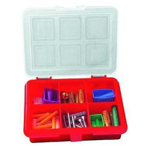 Cassettiera Per Minuteria Pp 6 Scomparti 1206 Cm. 18X13