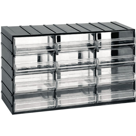 Cassettiera Plastica 12 Cassetti 382X148X230 - Art Plast