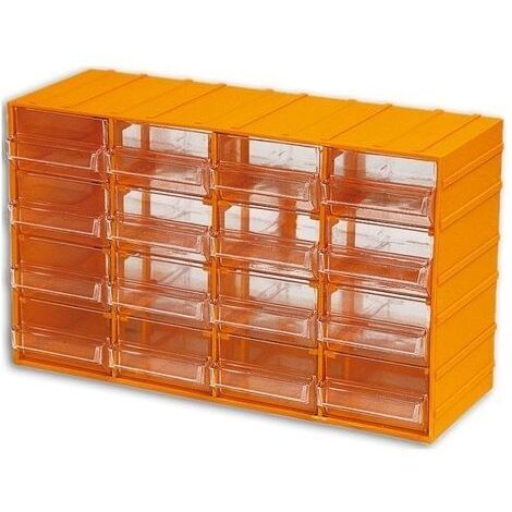 CASSETTIERA PLASTICA 16 POSTI L123 P85 H50CM MAURER