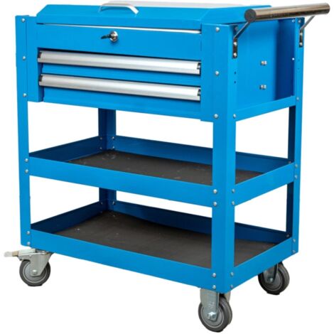 cassettiera porta attrezzi con ruote easy system, 76x44x76 cm