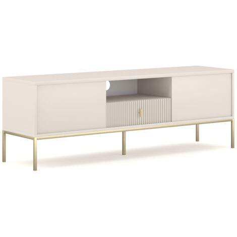 Cassettiera, rovere Dunin abbinato al nero, 163,2 x 81,2 x 38 cm