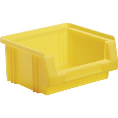 Cassettiera trasparente PLK L90xP102xH50mm in PP giallo