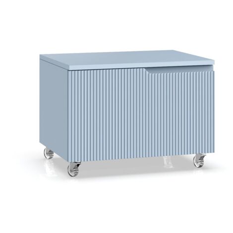 Cassettiera ZIP azzurro tiffany