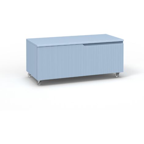 Cassettiera ZIP azzurro tiffany