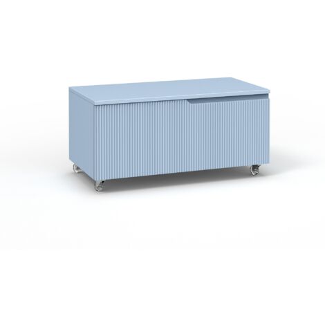 Cassettiera ZIP azzurro tiffany