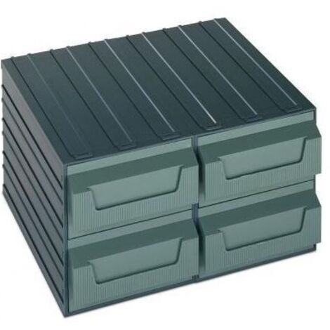 Cassettiere Terry Componibili Plastica Servoblock Verde 7
