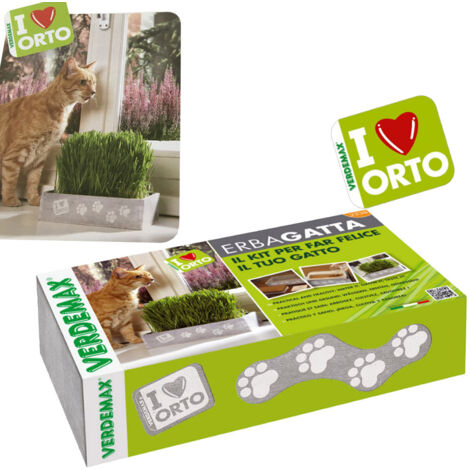 CASSETTINA KIT SEMI ERBA GATTA VERDEMAX GATTO