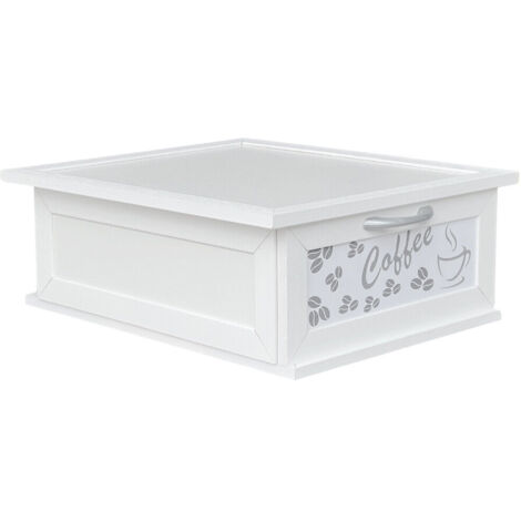 Porta Cialde Caff&egrave; In Acciaio - Organizer Per Capsule, Capacit&agrave; 40 Pezzi