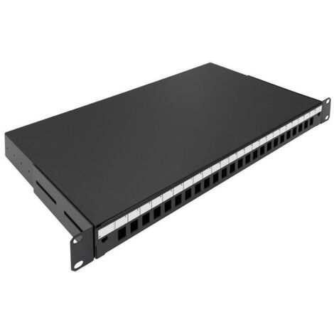 CASSETTO OTTICO 19" 24 PORTE SC/LC 1U GEWISS GW38612