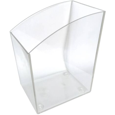 Cassetto trasparente per Crystal Box realizzato in polietilene tereftalato infrangibile per 3 cassetti